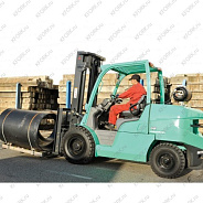 Газ-бензиновый погрузчик Mitsubishi FG55NT 5,5 тонны